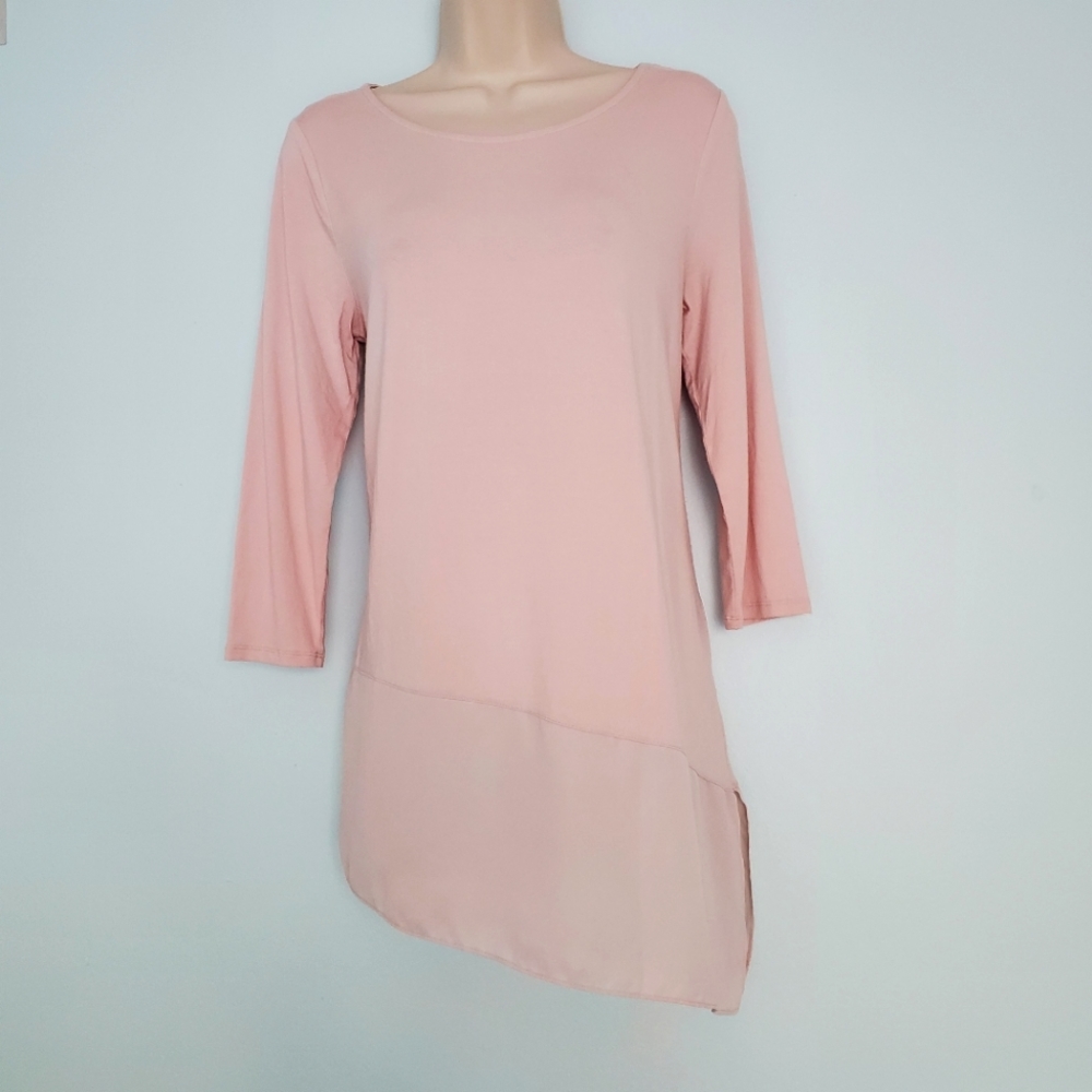 Vince Camuto Asymmetrical Pink Tunic- Sz S